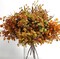6 Bundles of Artificial Fall Flowers and Autumn Decoration Leaves Greenery Shrubs for Thanksgiving: Home Kitchen Room Farmhouse Floral Arrangements Indoor/Outdoor Wedding Party Fireplace Fall Mixed Colors